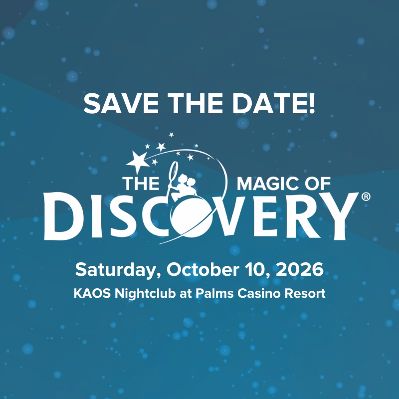 save the date magic of discovery october 10, 2026 Kaos Nightclub at Palms Casino